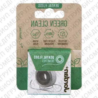 Jordan Green Clean зубная нить 30 м