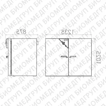 Стерилизатор горячим воздухом, 400 л, Binder FED 400