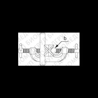 Узел крепежный, d 216, угол 90, алюминий, Bochem, B08254168