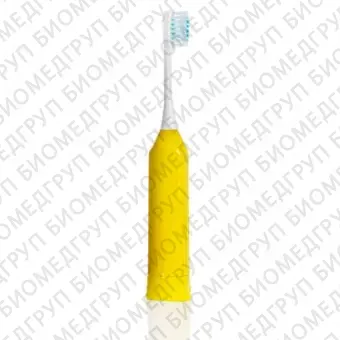 Hapica Minus iON ионная звуковая зубная щетка, желтая