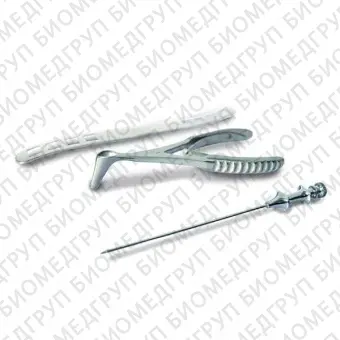 Комплект инструментов для хирургической отоларингологии