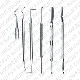 Комплект инструментов для хирургической отоларингологии сталь TYPE 304