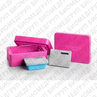 Контейнер для аккумулятора холода, CoolBox XT, без штатива, розовый, Corning BioCision, 432024