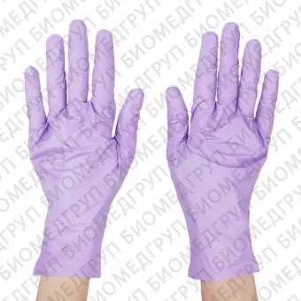 Элегрин, Перчатки одноразовые VINYLTEP, фиолетовые, 50 пар