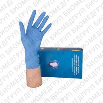 SafeCare, Перчатки нитриловые, голубые, 100 пар, TN 303