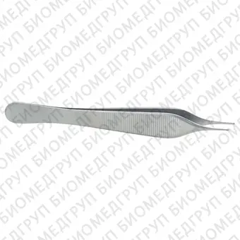 BD510R  пинцет хирургический по MicroAdson, зубчики 1х2, длина 120 мм