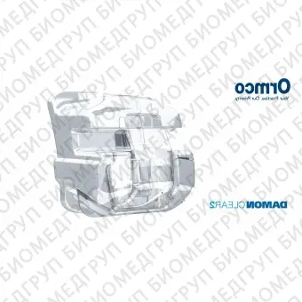 Брекеты DAMON CLEAR .022 стандартный торк с крючком UL4,5 Ormco