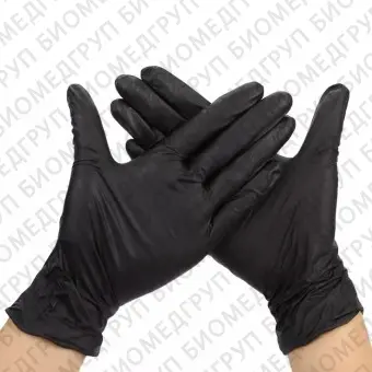 SafeCare, Перчатки нитриловые, черные, LN 3158, 50 пар