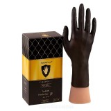 Safe&Care, Перчатки нитриловые, черные, LN 31-58, 50 пар