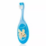 Brush-Baby FlossBrush зубная щетка, 0-3 года, голубая