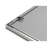 Алюминиевая рамка серебро 500х600